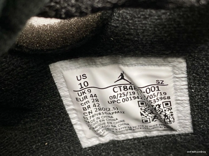 Air Jordan CT8480-001 Black x 5 Off-White 0828